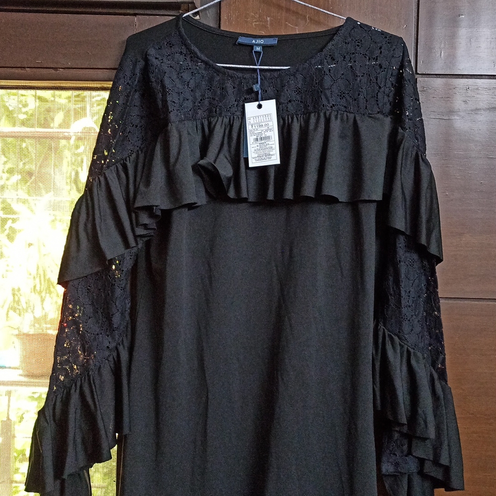 Ajio black dress - Picture 1 of 4